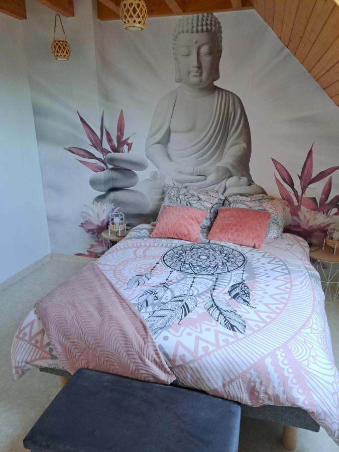 Cottage Le Cabanon Huisnes-sur-Mer Bagian luar foto